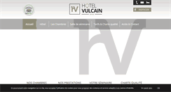 Desktop Screenshot of hotel-vulcain.com